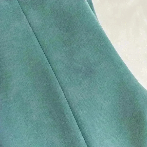 Jonathan Simkhai Chase Straight High-Rise Celeste Blue Pants Size Xtra-Small - Picture 10 of 11